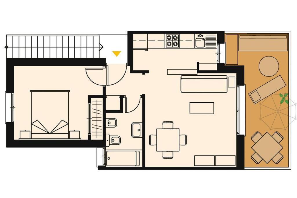 Flamingo Apartment - Imperial Park - Sea View, 6 Pools, Terrace カルプ エクステリア 写真