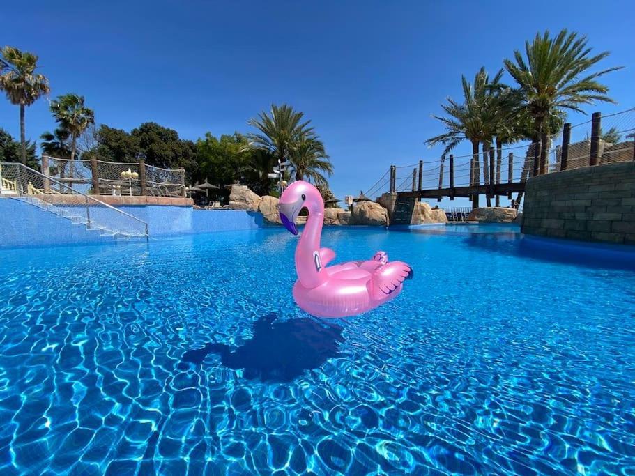 Flamingo Apartment - Imperial Park - Sea View, 6 Pools, Terrace カルプ エクステリア 写真