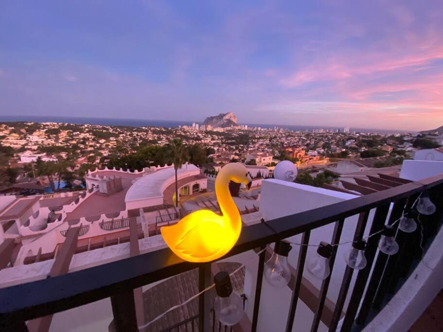 Flamingo Apartment - Imperial Park - Sea View, 6 Pools, Terrace カルプ エクステリア 写真